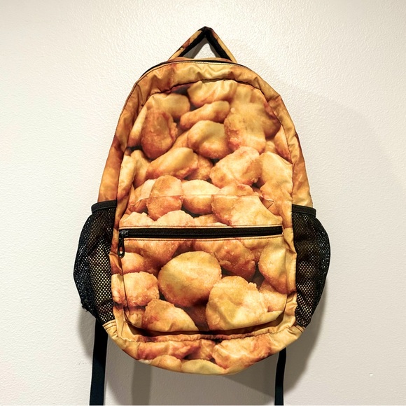 Chicken Nugget Backpack School Travel Kids - Picture 1 of 4